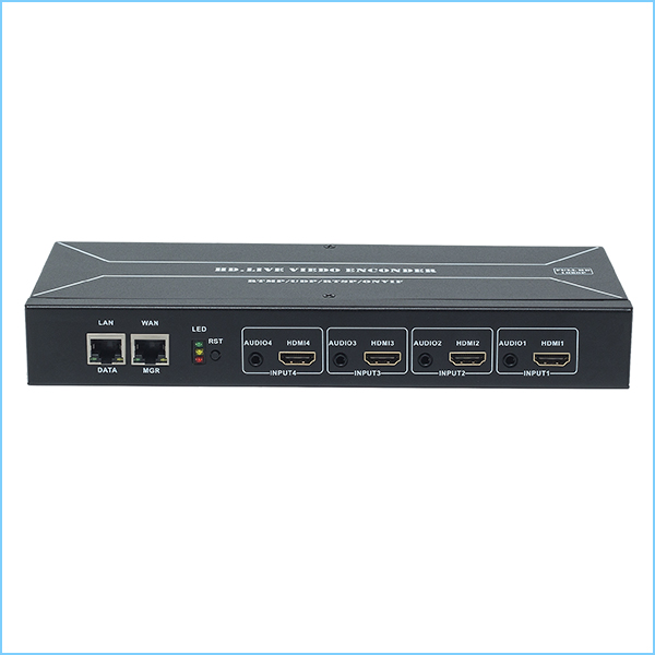 U520L Dual Ethernet 4*HDMI Encoder